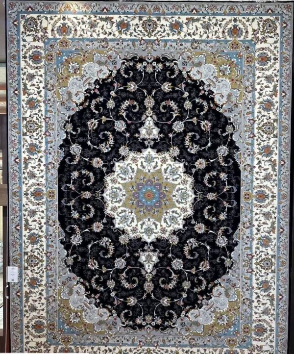 کاشان سرمه ای 700 شانه اکریلیک zz